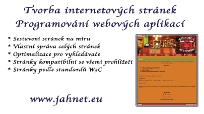 Tvorba internetových stránek